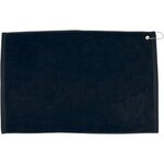 16" x 25"  Hemmed Color Towel - Free FedEx Ground Shipping - Navy Blue