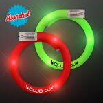 Buy Custom Printed LED Flash Tube Bracelets - Assorted Green & Red