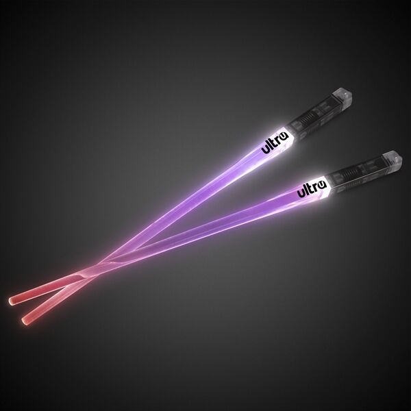 Main Product Image for Custom Printed LED Saber Chopsticks