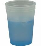 12 oz. Cool Color Changing Cup - Frosted to Blue