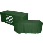 4 Sided Polyester Flat Convertible Table Cover-Screen Printed -  