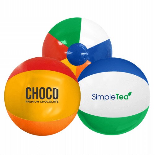 Main Product Image for Custom Printed 6" Multi-Colored Beach Ball