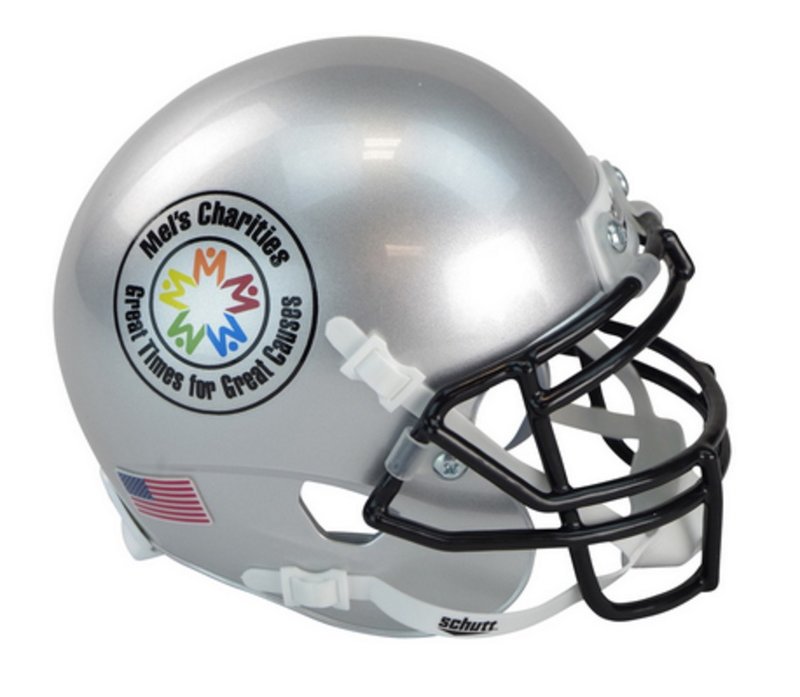 Authentic Miniature Football Helmet with your logo