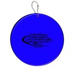 Blue Circle Plastic Medallion Badges