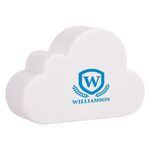 Cloud Shape Stress Reliever - White