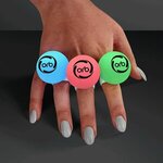 Custom Printed LED Deco Ball Ring Multi Colored -  