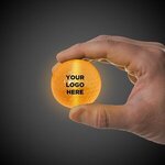 Custom Printed Orange Glow Flyer Golf Ball with light stick -  
