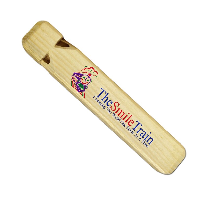 Main Product Image for Custom Printed Wooden Train Whistle 7 1/2" 