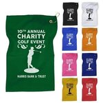 Buy Golf Towel -18" Custom Printed - Colors