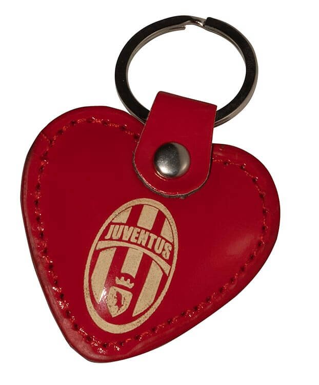 Main Product Image for Promotional Heart Leather Keyring