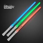 LED Futuristic Weapons with Space Saber Sounds - Gray-clear-multi Color