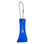Lottery Scratcher With Bead Chain - Translucent Blue