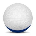 Micro Foam Basketballs Nerf - 2.5" - White/Royal