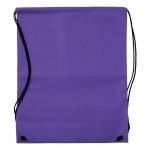 Nonwoven Drawstring Backpack 15"x18" - Purple