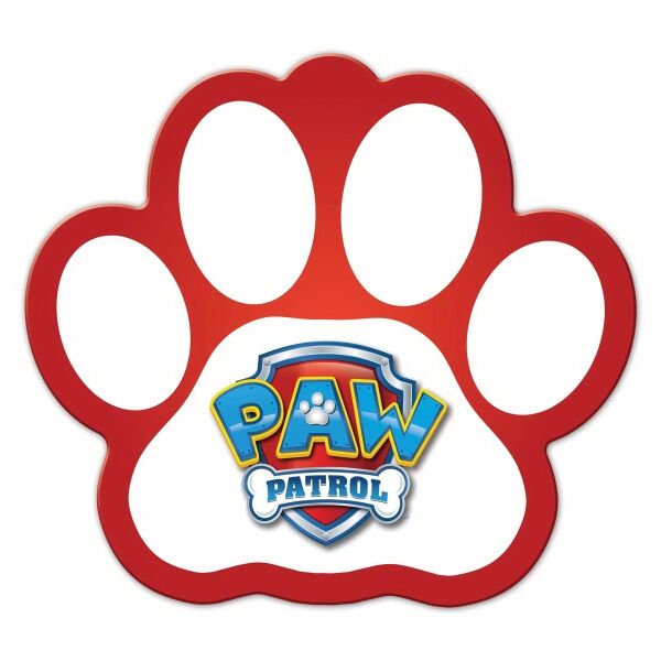 Main Product Image for Custom Printed Paw Print Shape Full Color Magnet
