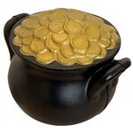 Pot of Gold Squeezies® Stress Reliever - Yellow-black