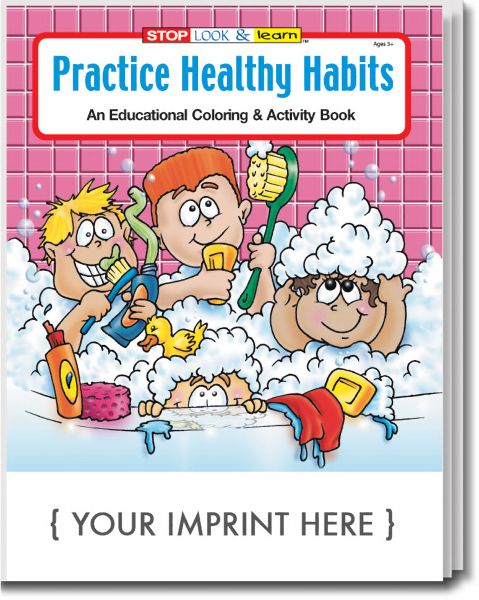 Main Product Image for Practice Healthy Habits Coloring And Activity Book