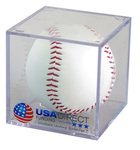 Printed Acrylic Baseball Cube -  