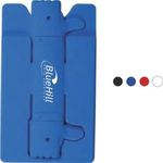 Quick-Snap Thumbs-Up Mobile Device Pocket/Stand - Blue