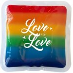 Rainbow Square Bead Hot/Cold Pack -  