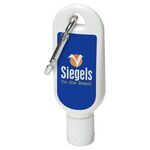 Safeguard 1 oz Sunscreen with Carabiner - Bright White