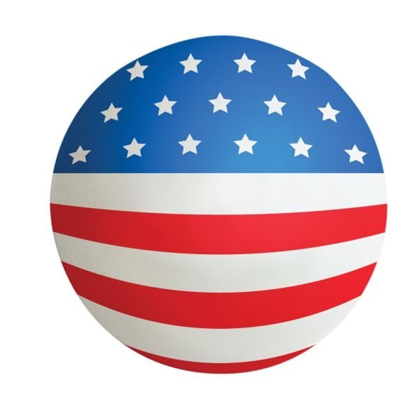 Main Product Image for Custom Squeezies (R) Flag Ball Stress Reliever