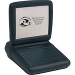 Squeezies® Laptop Stress Reliever - Black-silver