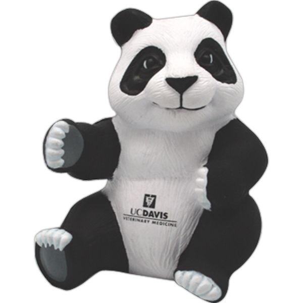 Main Product Image for Custom Squeezies (R) Panda Bear Stress Reliever