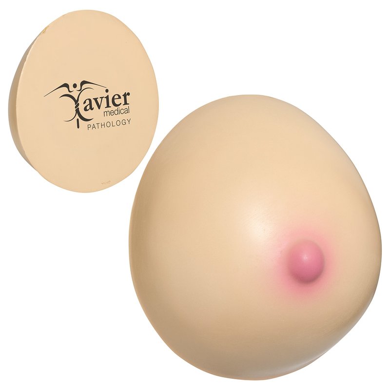 Main Product Image for Custom Printed Stress Reliever Breast