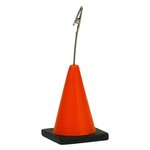 Stress Construction Cone Memo Holder - Orange