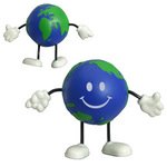 Buy Imprinted Stress Reliever Earthball Figure