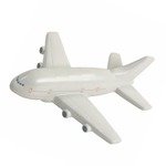 Imprinted Stress Reliever Passenger Airplane