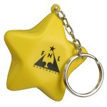 Buy Imprinted Stress Reliever Key Chain - Star