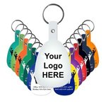 Buy Custom Printed Tab Flexible Key Tag