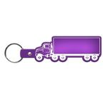Truck Flexible Key Tag - Translucent Purple