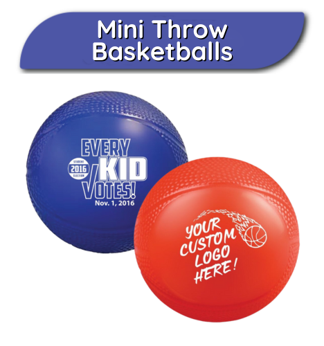 Mini Throw Basketballs