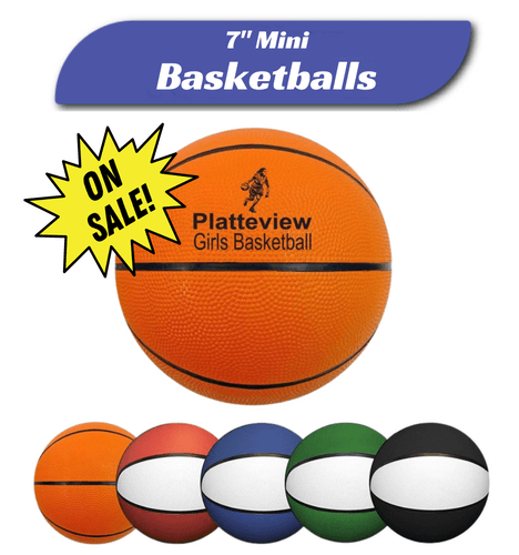 Custom Printed Mini Rubber Basketball