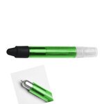 0.07 Oz. Hand Sanitizer Spray With Stylus And Pen - Green