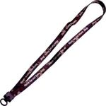 1/2" Dye Sublimated Stretchy Elastic Lanyard -  