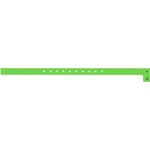 1/2" Wide Super Plastic Wristband - Day Glow Green 7488