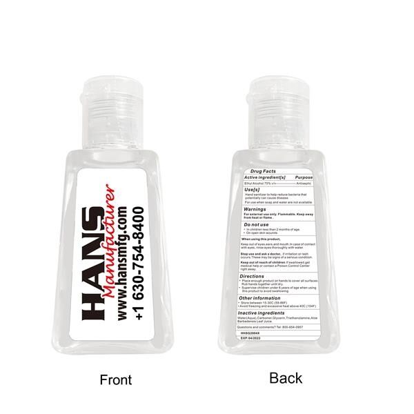Main Product Image for 1 oz Hand Sanitizer Gel