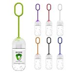 Buy Custom Printed 1 Oz. Hand Sanitizer With Silicone Loop