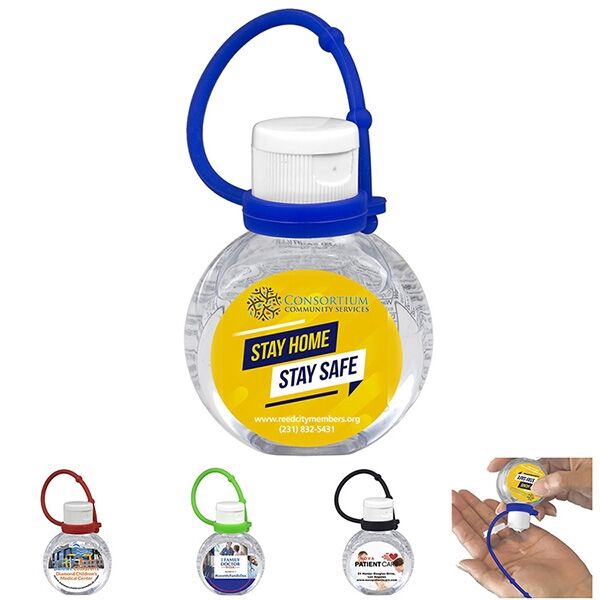 Main Product Image for SANTIAGO 1 Oz.Hand Sanitizer Antibacterial Gel