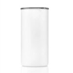 10 oz Copper lined vacuum insulated tumbler with lid - White