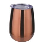 10 oz Stainless Steel Stemless Wine Glass - Metallic Copper