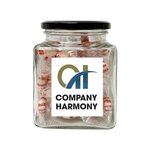 Buy Giveaway 10 Oz Glass Container With Starlite Mints