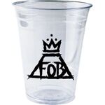 10 oz. Soft Sided Clear Plastic Cup -  
