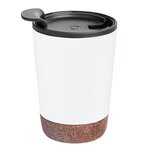 10 Oz. Stainless Steel Zoe Tumbler With Cork Base