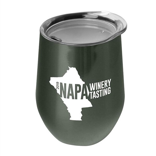 Main Product Image for 10 Oz Vino Stainless Steel Wine Cup