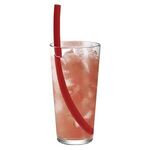 10" Reusable Silicone straw in Bottle opener case -  